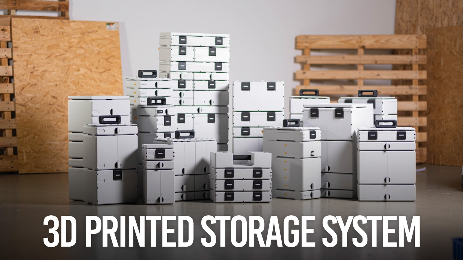 VAULT modulair stapelbaar toolbox-systeem — campagnebeeld